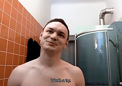 Gay Hunter POV handjob