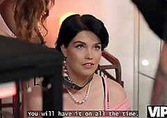 VIP4K. Big titty Czech is having fun in club. Hot sex with Federika