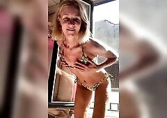 Bikinis by the Open Window