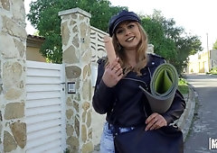 Excuse Me, You Dropped Your Huge Dildo!