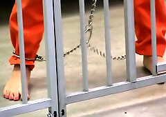 Prison Girl Chained And Barefoot