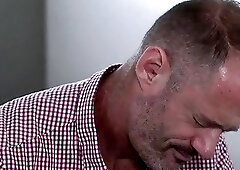 Mature married guys meet in hotel for gay sex