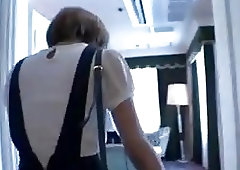 Japanese Tgirls with small tits jerk off and fuck wildly