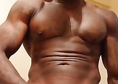 BBC Worship Hallelujah Johnson (stroking Big Black Hairy Cock on the Neurophone ) Tall Dark