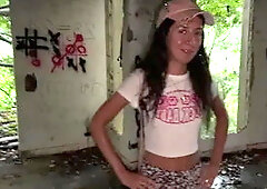 Picked Up Girl Who was Lost in the Forest and Fucked in Abandoned House