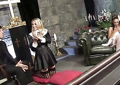 Jordan Kingsley, Tammie Lee, And Stacey Saran Are Sexually excited Nuns