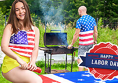 Labor Day 2025 with Hazel Grace & Aleks Sam for ClubSweethearts