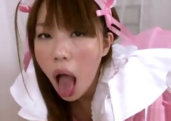 so cute in pink, blowjobs not bad either