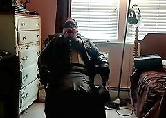 Crossdresser Chair Tied