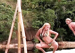 Britney Stevens Latin babe Floozy With Great Melons And Hawt Booty Takes 2 Ramrods- LatinaFever