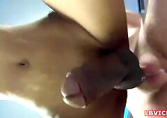 Unexperienced Shemale Jame Pounded