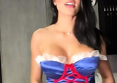 Hanna Miller Debuts Her Costume With A Dildo Fuck Onlyfans