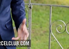 Outdoor sex with sexy mother I'd like to fuck Alexis Fawx