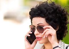 Kinky chick with round ass Stacy Bloom gets fucked by a big penis