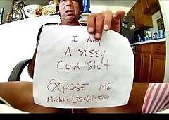 sissy gets verbally humiliated on cam
