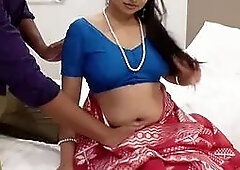 Beautiful indian desi girl fuck with hot Indian saree aunty sex