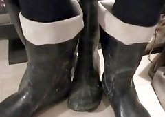 nlboots - balzer (green) & ls (darksome) boots