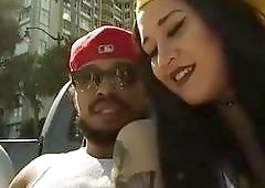 Horny dude can't tell a difference between shemale and girl