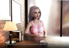 Amoral Awakening #5: Sexy Redhead wench gets drilled from behind by an granddad (HD Gameplay)