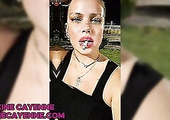 Outdoor Smokin' - Teaser - Miss Maxine - Smokin' beauties