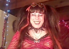 smoking and riding my thickest faux-cock till i jizz