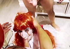 Dutch Clown Cumslut Halloween With Linda Lush