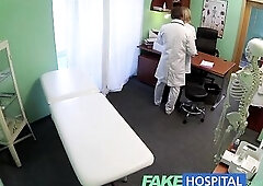 FakeHospital Wicked blond nurse gets doctors full attention