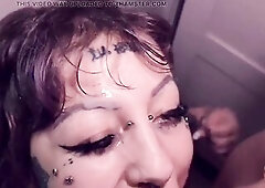Obese beauties give the most good blowjobs and deedeelove is not an exception. After lengthy time out of cum alfxnow explodes and covers her face with