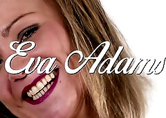 Large booty golden-haired drilled in her moist cunt.