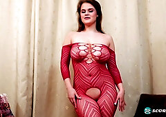 Oksana: My Red Body Stocking - Oksana - Scoreland