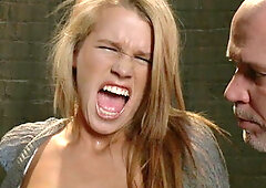 Young blonde Aiden Aspen gets humiliated