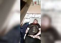 web camera in step sons room guess what I caught!