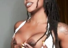 Cuckold POV Teasing U With My Large Titties Whilst BWC is Breeding Your Wife