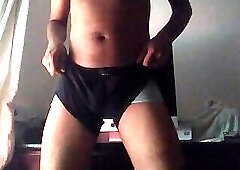 Muscle sexy twink pre cum