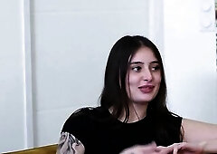 Bunny, an exceptional brunette hair, likes hard ramrod