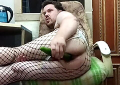 I know you're revved on by opened up ass-fuck in my immense arse!