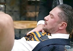 Gay blowjob, missionary, gay muscle hunk