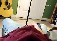 One camera angle of me peeing all over myself then masturbating off.