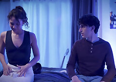 Passionate stunning ex teen riding and gets facial from dude dick