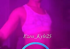 Ezra_Kyle25 dances in seductive pink lingerie on onlyfans pt 5