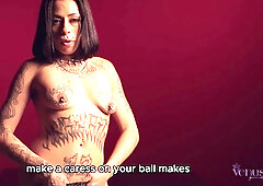 Brazilian Goddess Delivers Strict Instructions for Cumming and Intense Female Masturbation in JOI
