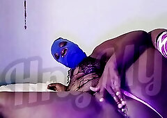 Lustful mother i'd like to fuck goes solo with her sex-toy at home(full clip on premium)