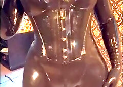 Ts Viper The Drone Experience Latex Rubber Gasmask Masturbation Cumshot Latex Glove Smoking 120 Mm