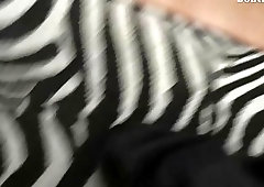 Young guy gets plugged with a dildo after anal sex