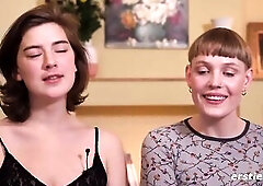 Ersties - Hot strap-on sex with Emma and Amanita