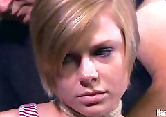 Tied up bitch is ready for cruel sex BDSM porn