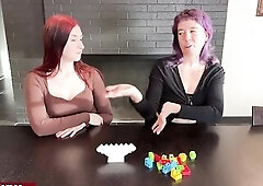 Join Olivia and Raven for an gripping round of Stack, where the passion builds with every card turned. Who will be the 1st to disrobe down? The tensio