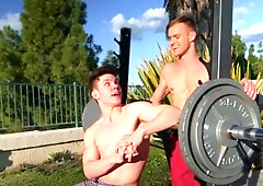 SeanCody: Jaymus and Riley bends to get fucked