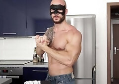 Maskurbate - David jerking David Boss