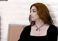 TS hotties with large bazookas bang pussybabes in neighbour fuckfest